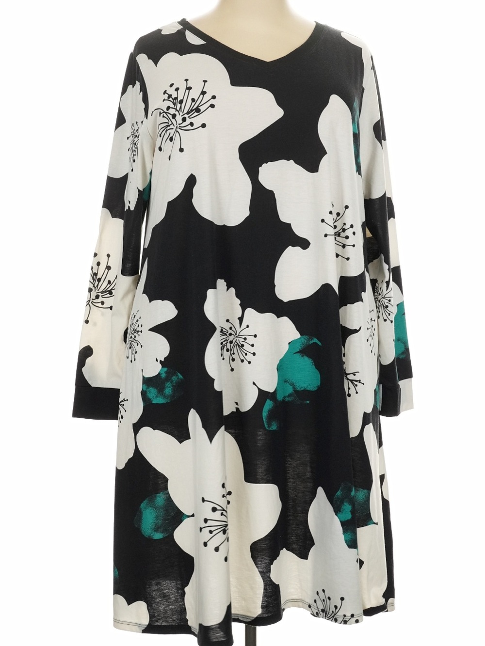 Lularoe Emily Floral Dress Large